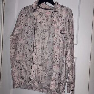 Victoria's Secret XL Patterned sleep top